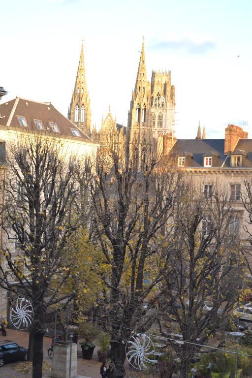 Hotel Des Carmes - Rouen Eksteriør billede