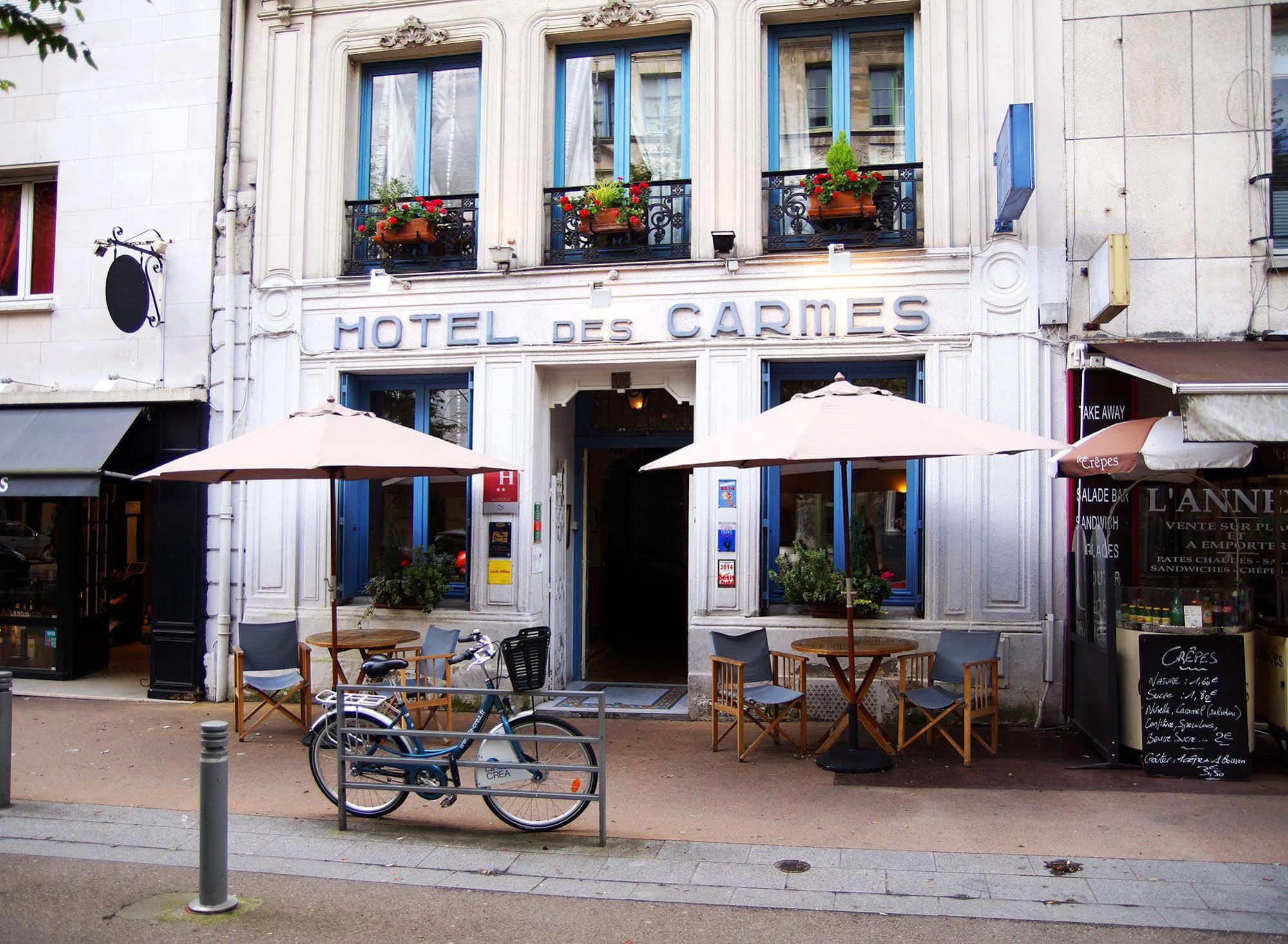 Hotel Des Carmes - Rouen Eksteriør billede
